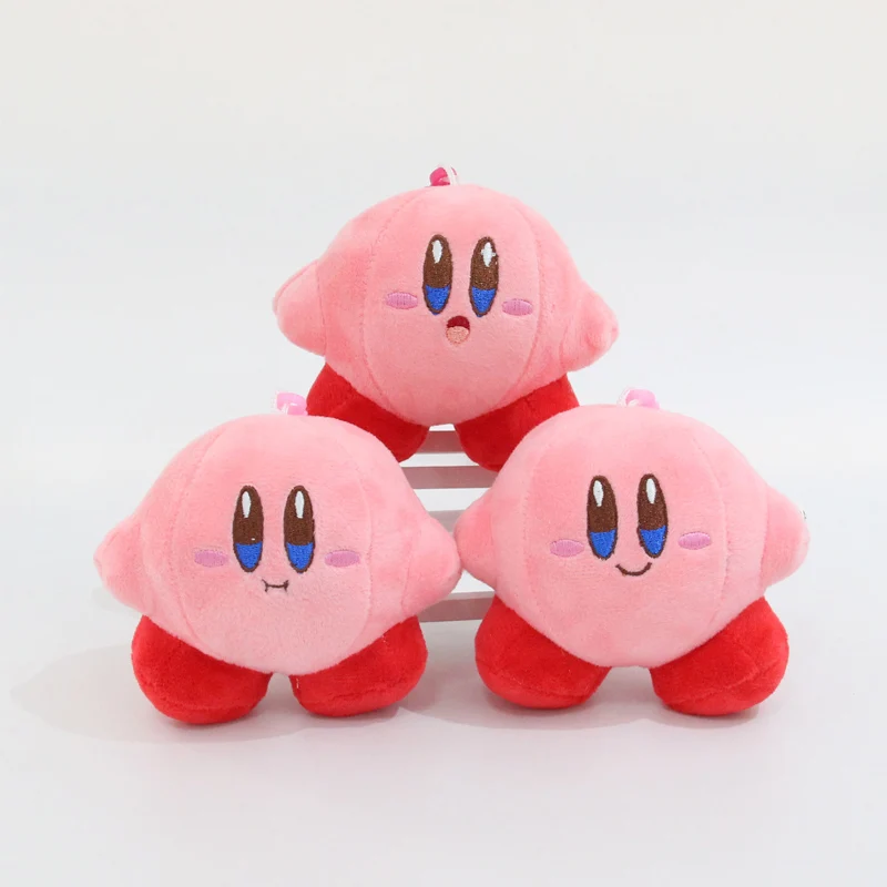 Плюшевая подвесная кукла-брелок 10 шт./лот Waddle Doo Kirby брелок для игр милые
