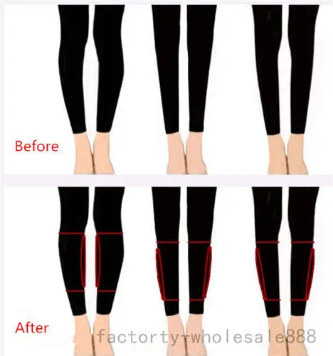 Силиконовые накладки для коррекции икр повседневные ног корректоры мягкие