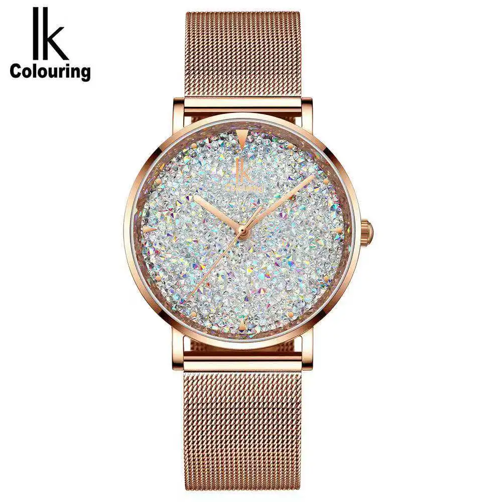 Lkcoloring модные роскошные Брендовые женские кварцевые часы креативные тонкие