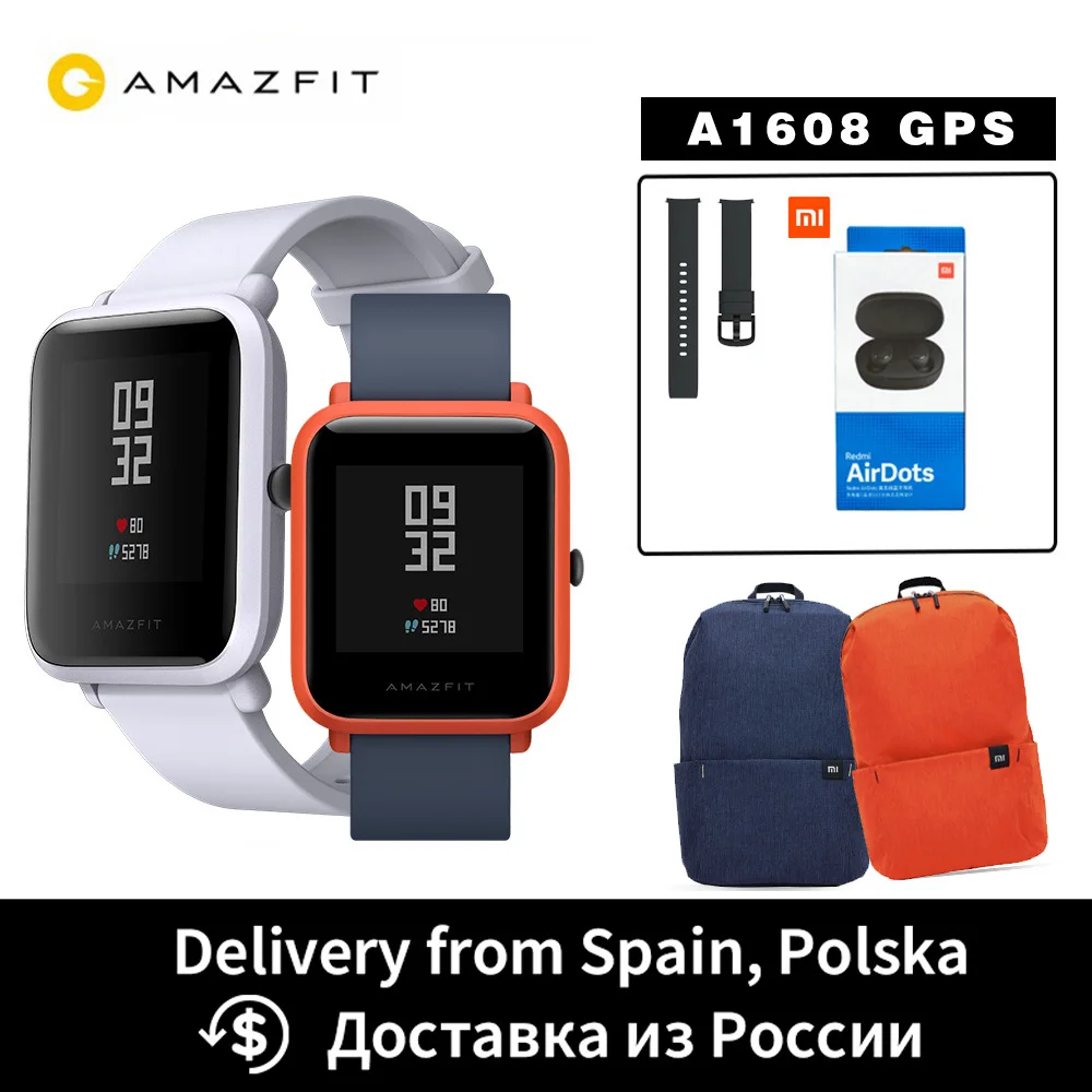 Xiaomi huami Amazfit Bip gps Молодежные мужские и женские умные часы 2 Bluetooth пульсометр Huami xiaomi Amazfit Bip Lite pk BIP GTS