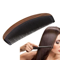 natural green sandalwood ox horn wood comb beard makeup tool massage hair care