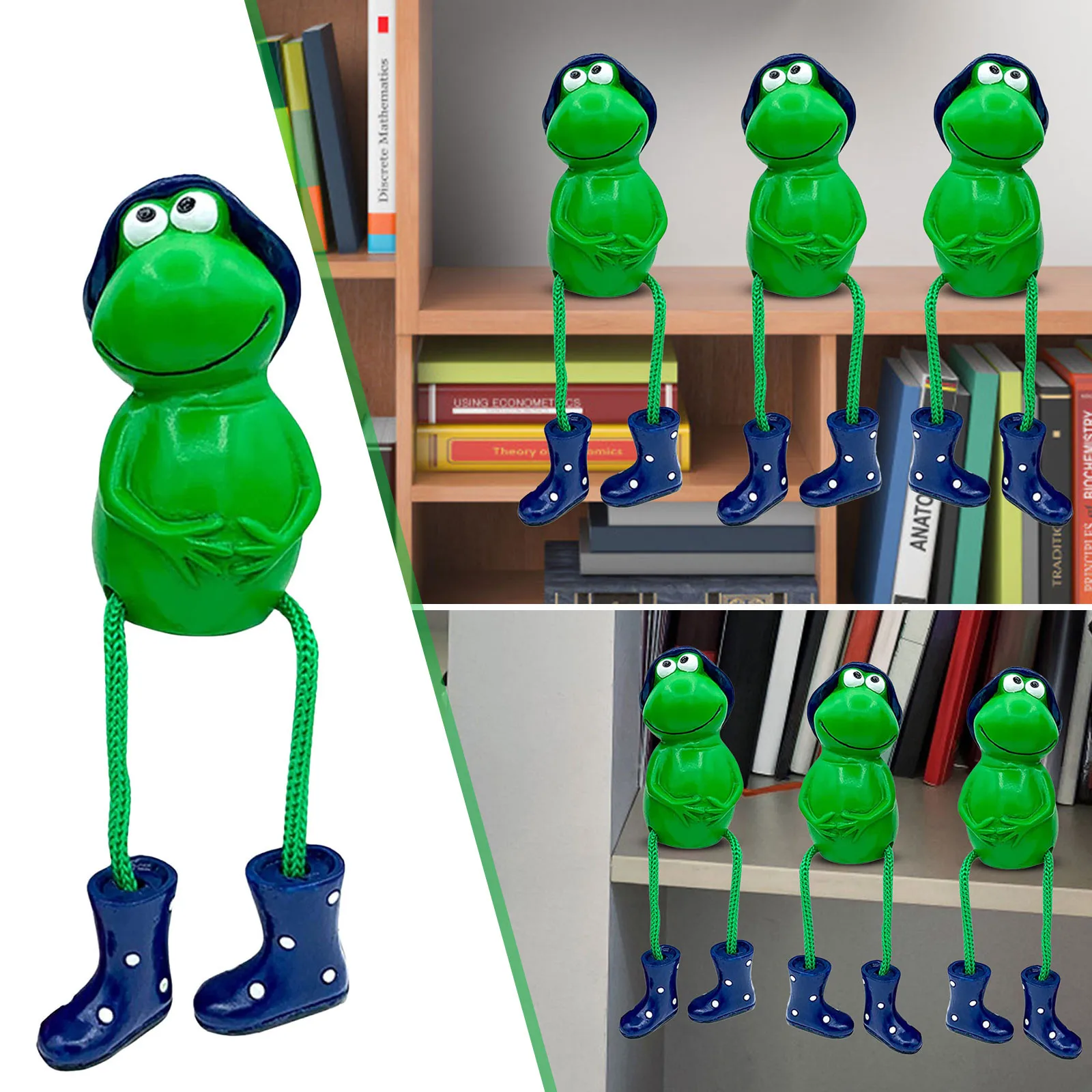 

1/3pcs Creative Frogs Bonsai Decorative Hang Frog Outdoor Garden Flowerpot Decor For Home Desk Garden Decor Ornament