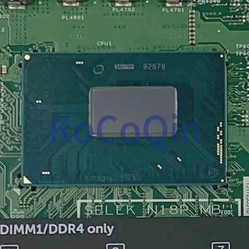Для DELL Inspiron 3590 I5-9300HQ GTX1650 Материнская плата ноутбука 18825-1 N18P-G0-MP-A1 DDR4 материнская |