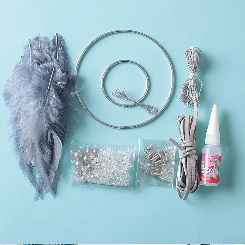 

Light Luxury Hand Woven Dream Catching Net Family Bedroom Mascot Wall Hanging Outdoor Garden Decoration Exquisite Festival Gift