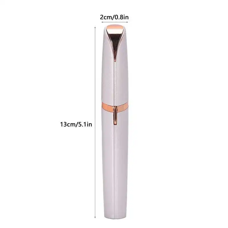 

Electric Eyebrow Shaver Electric Eyebrow Trimmer Elegant and Generous with Hair Brush for Home Travel
