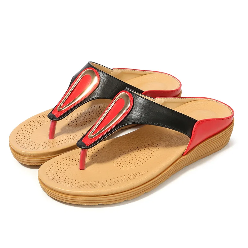 

Women Sandals beach Female Shoes Woman Retro Sandals Female Ladies Flat Fashion Beach Women Sandalias Slippers