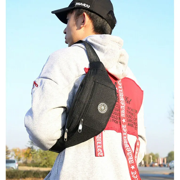 Сумка на пояс для мужчин и женщин 4 цвета модная сумка велоспорта повседневный