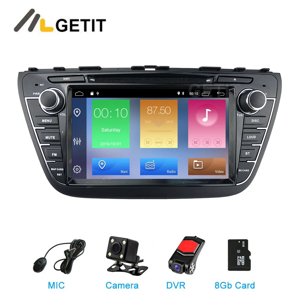 DSP Android 9 автомобильный DVD для Suzuki SX4 S Cross Авто Радио Стерео gps Навигация Аудио Видео