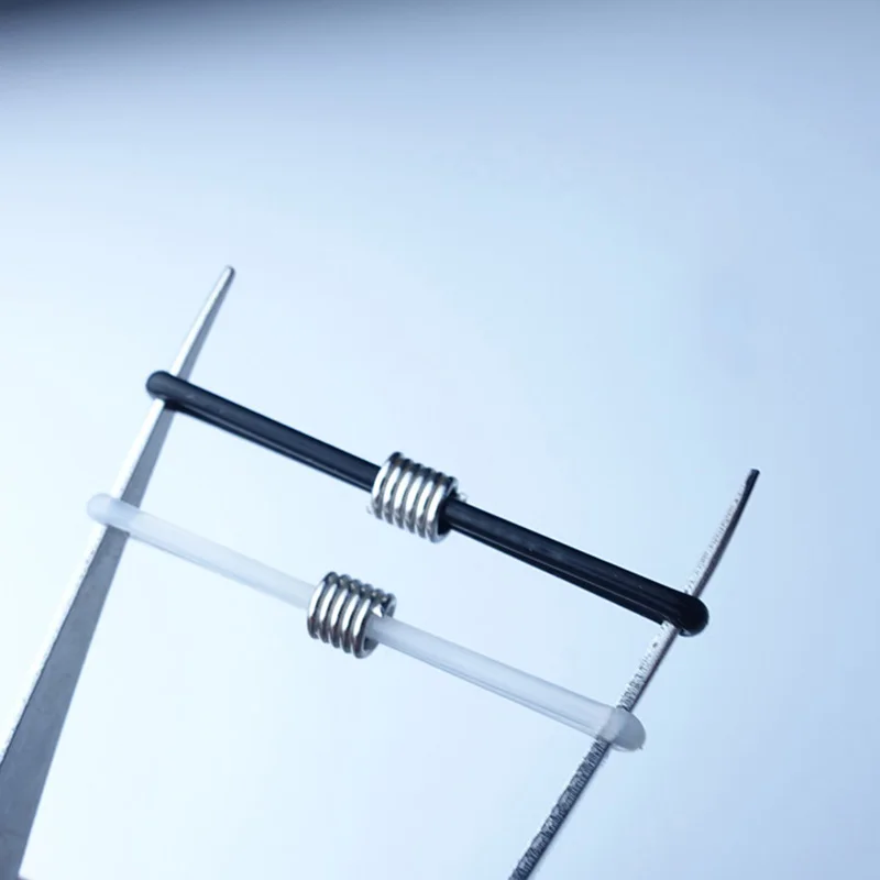 50 шт./лот прозрачные Спортивные очки черного и белого цвета веревка для очков