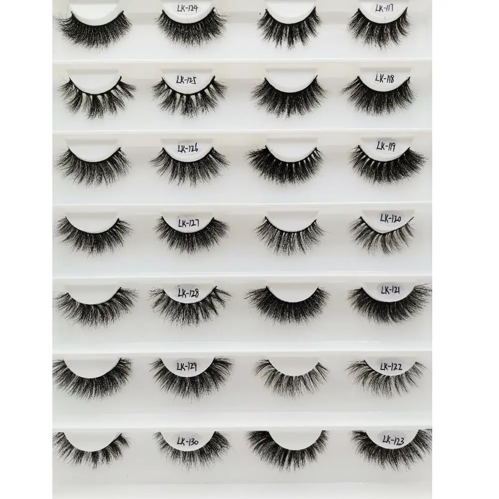 25 мм ресницы норковые оптом много объемных норковых ресниц 3d накладные из норки