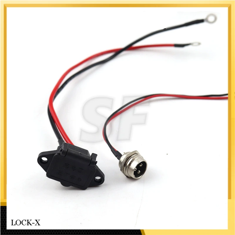 

Charger Interface Three-core Power Connector Accessories For Citycoco Modified Accessories parts