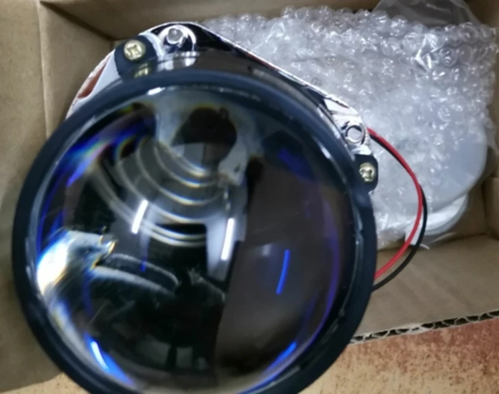 DLAND собственный Мини HID BI-XENON объектив проектора 7,1 яркий 2," с синими линзами фары H1 H4 H7 HB3 HB4 простая установка