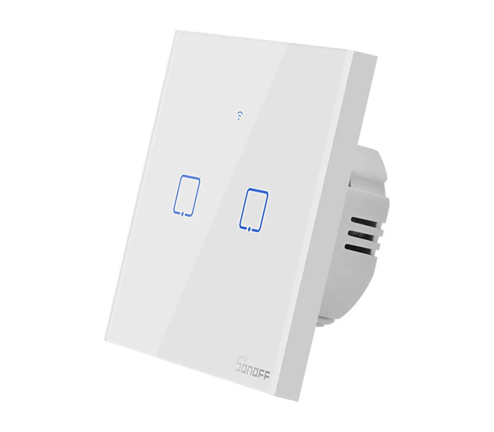 Itead Sonoff T0EU 86 1/2/3 серии TX настенный сенсорный переключатель Wi-Fi пульт дистанционного управления Управление умный дом переключатель работает с Alexa Google Home