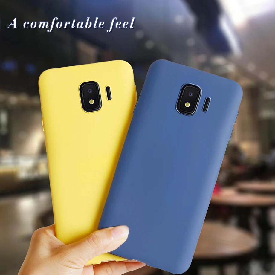 Чехол для Samsung J2 Core Мягкая силиконовая задняя крышка чехол телефона Galaxy J 2 2018 J260F