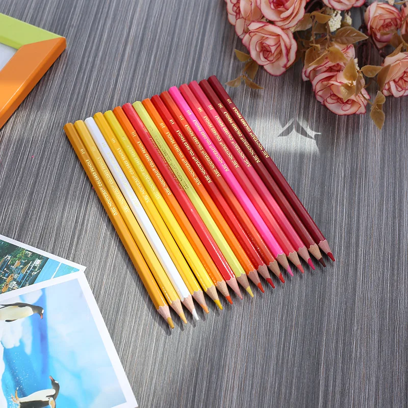 50 акварельных карандашей для школьников акварельные карандаши рисования
