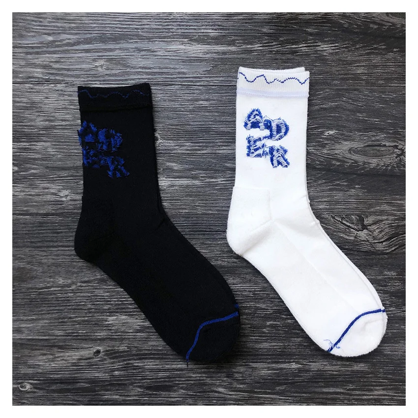 

Три пары носков ader нового дизайна с надписью reverse design Hanchao, спортивные носки, мужские и женские носки