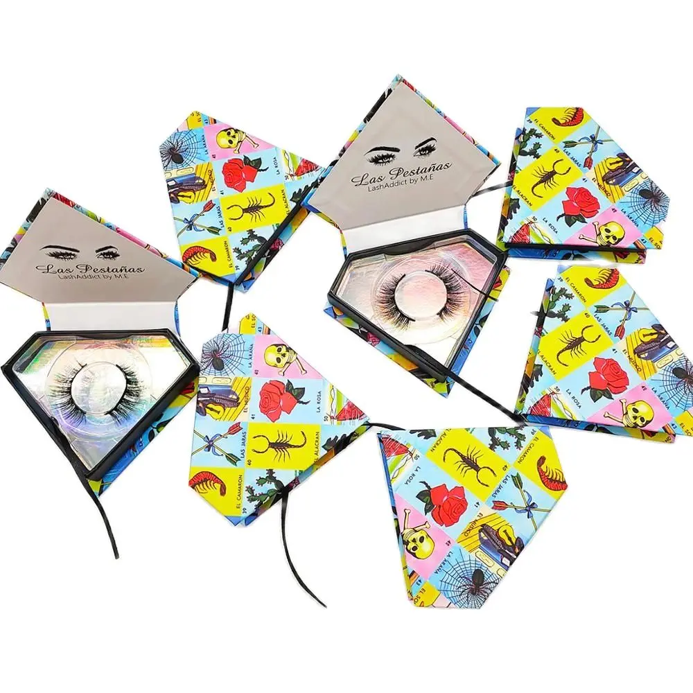 Коробка для ресниц диаманда сделает ваш собственный бренд заказной упаковкой с