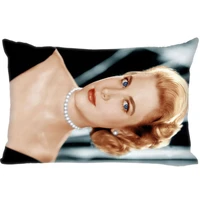 hot sale custom double sided pillow slips actor grace kelly rectangle pillow covers bedding comfortable cushionhigh quality