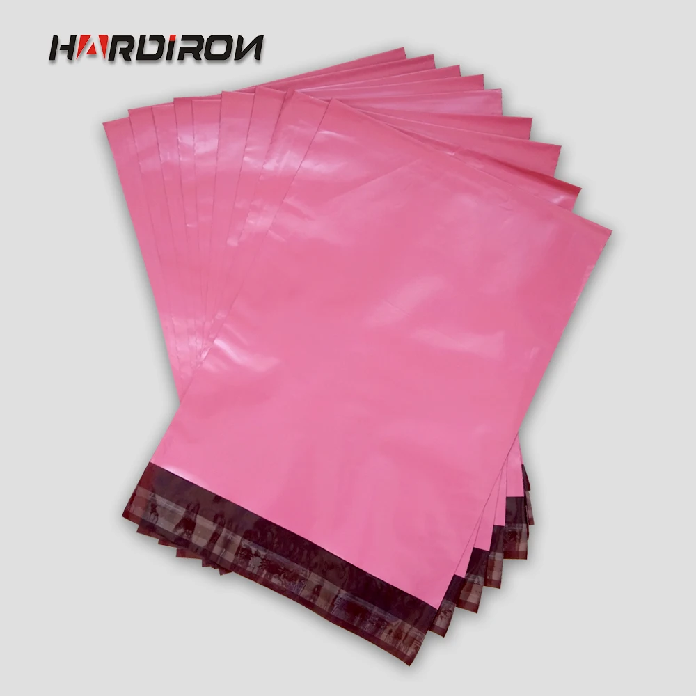 Хардирон плотные поли мешок розовый цвет пересылая конверт Упаковка
