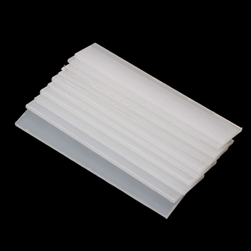 10 шт прозрачный акриловый лак для ногтей советы полоски Обучение Практика