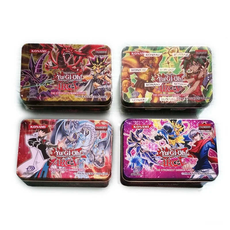 Yu Gi Oh Cards детская игровая коробка Япония Yugioh коллекционная карточка игры для детей коллекции 42 шт./кор