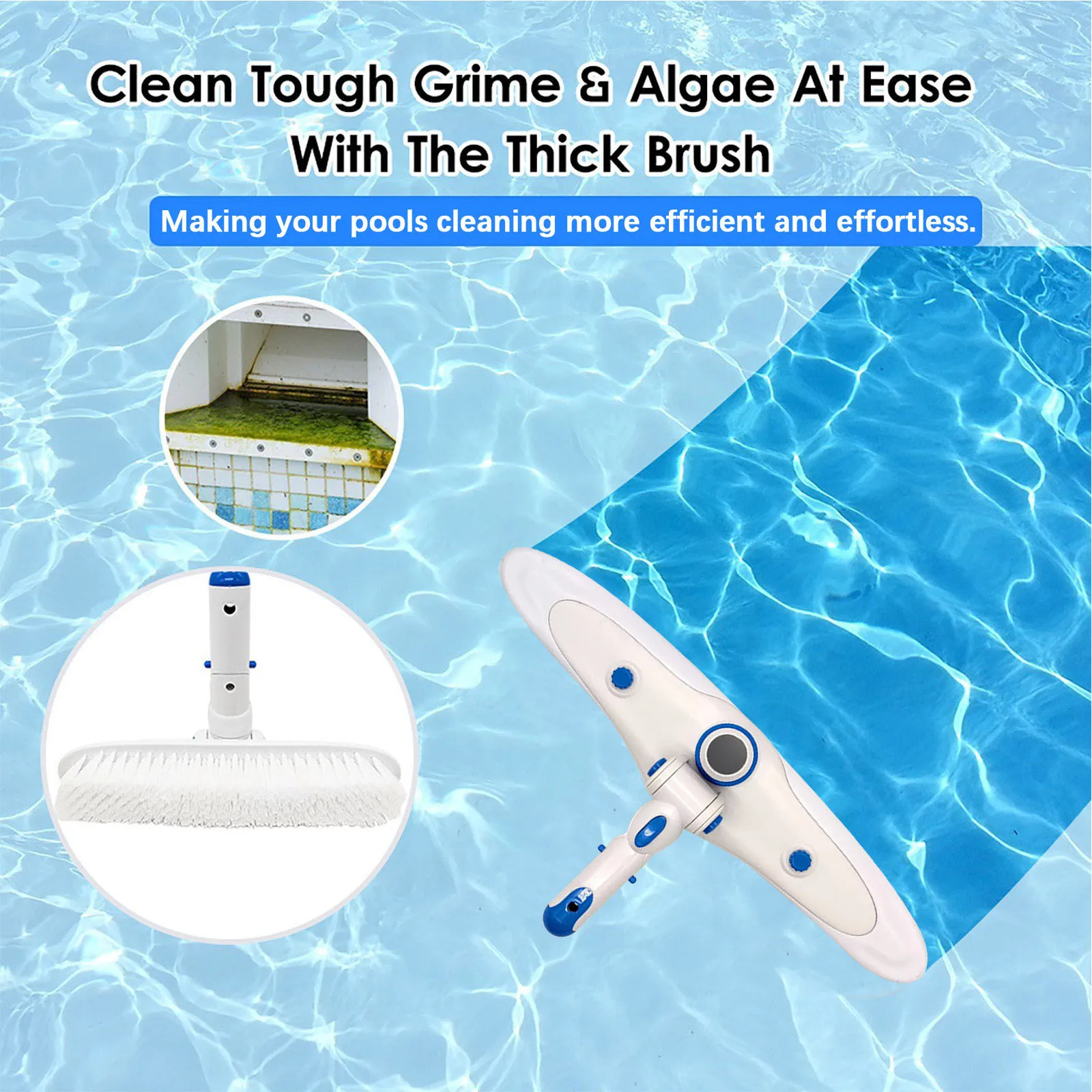 

Swimming Pool Vacuum Suction Head Cleaning Brush Swimming Pool Spa Vacuum Head Sewage Suction Cup Swimming Pool Cleaning Tools