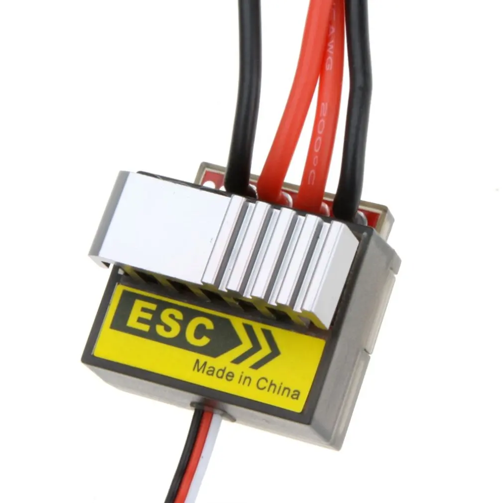 Щеточный регулятор скорости ESC 320A обратный для радиоуправляемого автомобиля 1/10