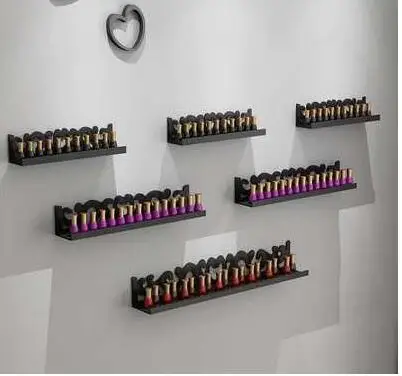 Стойка для ногтей подставка лака стойка косметики парфюмерная настенная масок