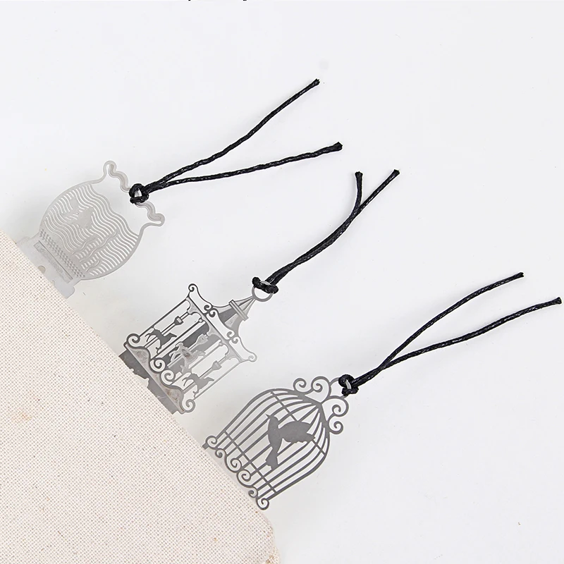 1 шт. Корейская Милая креативная металлическая прямая Закладка-линейка