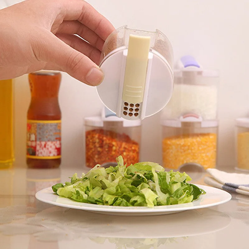 Экономичная банка для приправ 5 шт. коробка специй прозрачная Штабелируемая