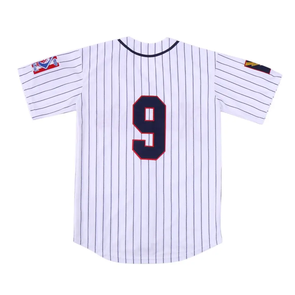 Майка) объемные рисунки рыцари 9 Hobbs Бейсбол Джерси Цвет белый Размеры S XXXL вышивка