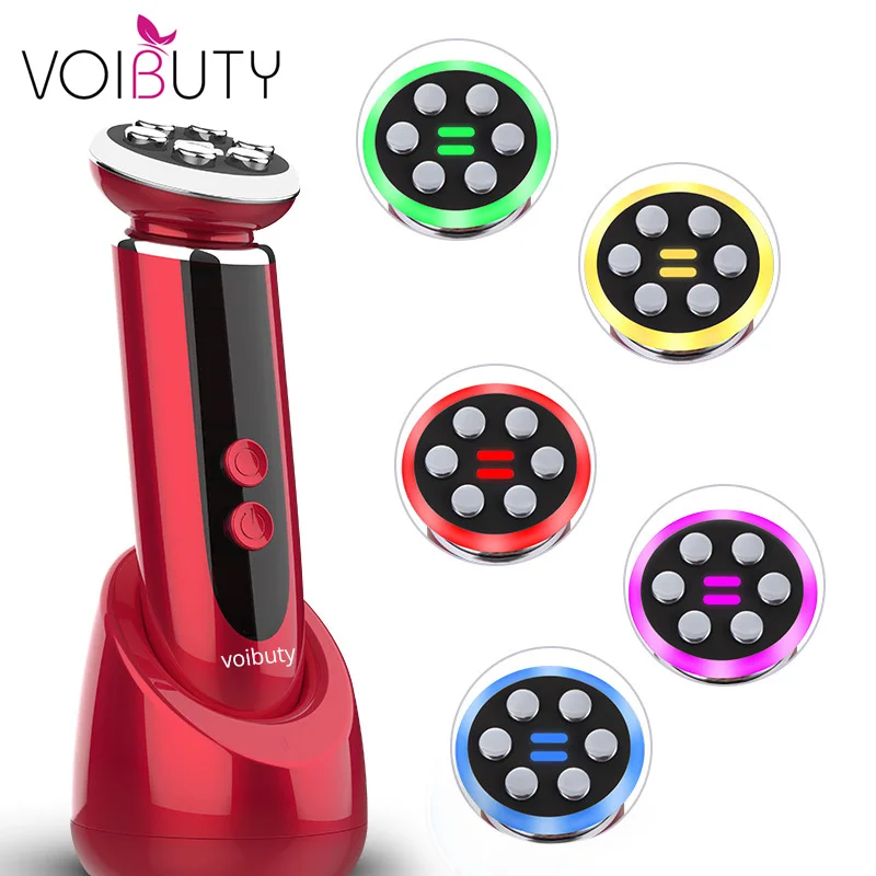 Радиочастотный EMS для удаления морщин мезотерапия Электропорация светодиодный