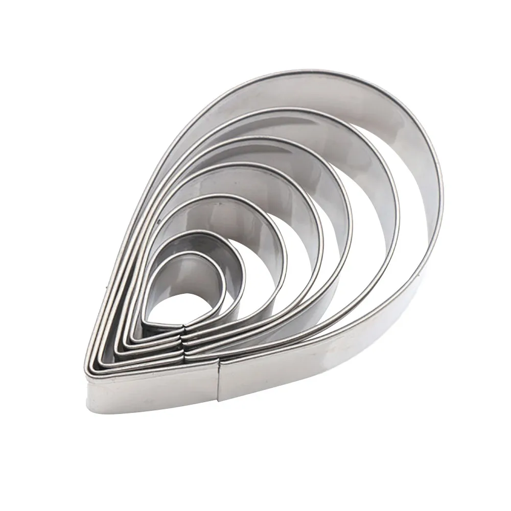 

Rose Shaped Cake Silk Flower Mould Mold Stainless Steel Mould Set DIY Kitchen Bakeware High Quality Safety Molds Food Grade