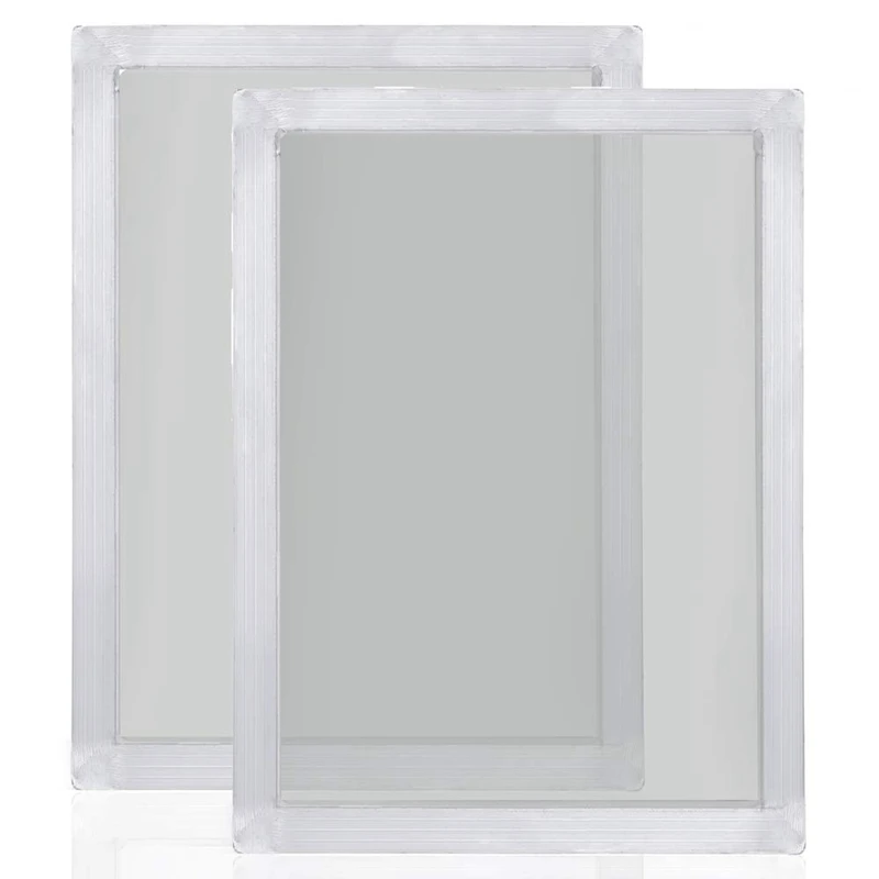 

2Pcs A4 Screen Printing Aluminum Frame Stretched 120T Silk Screen Polyester Screen for Printed Circuit Board