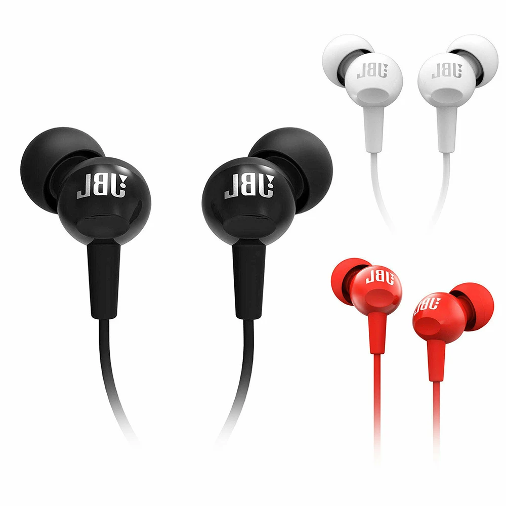 Новинка оригинал JBL C100Si 3 5 мм проводные наушники в ухо стерео глубокий бас