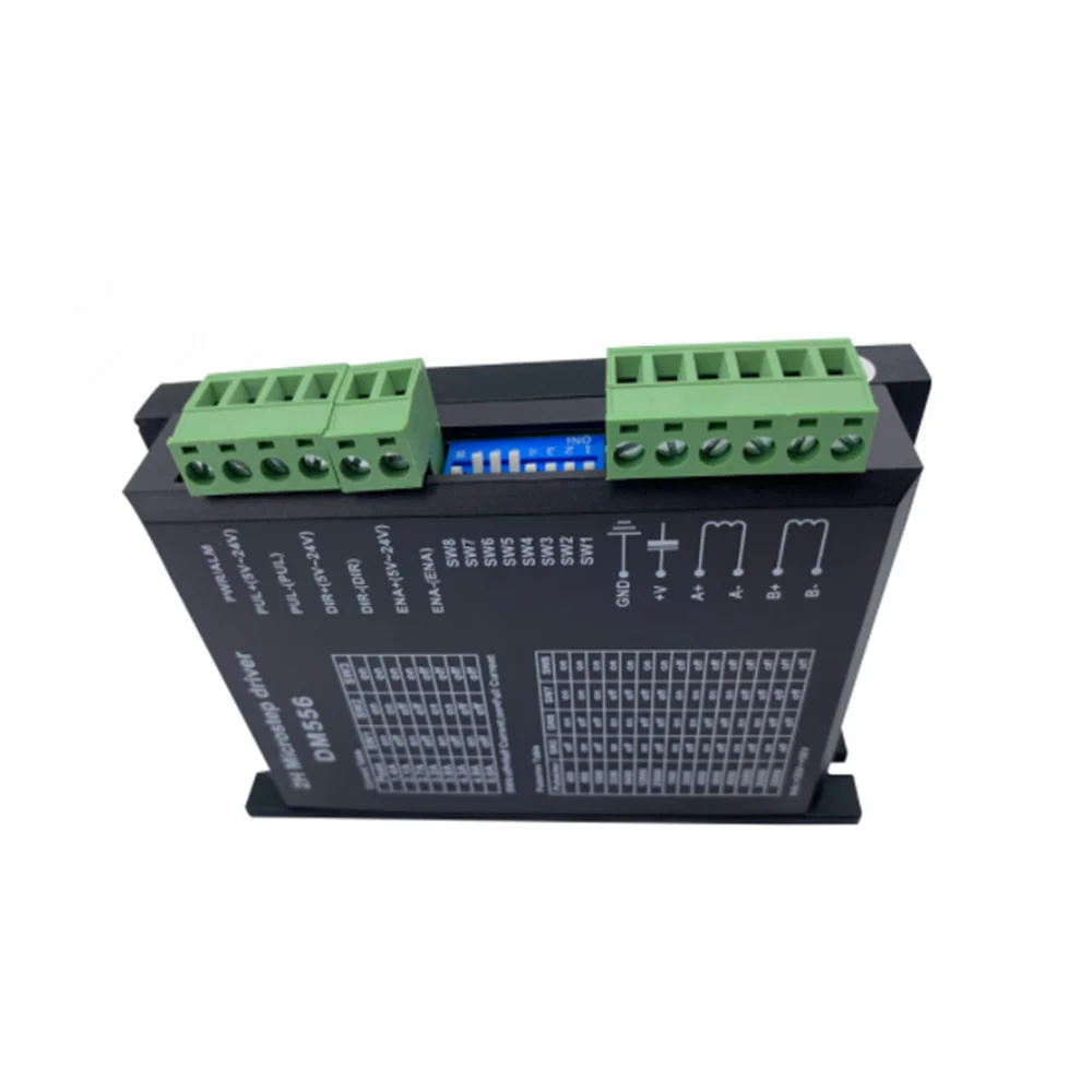 

DM556 2-Phase Digital Stepper Motor Driver 42/57/86 Stepper Motor Driver For CNC