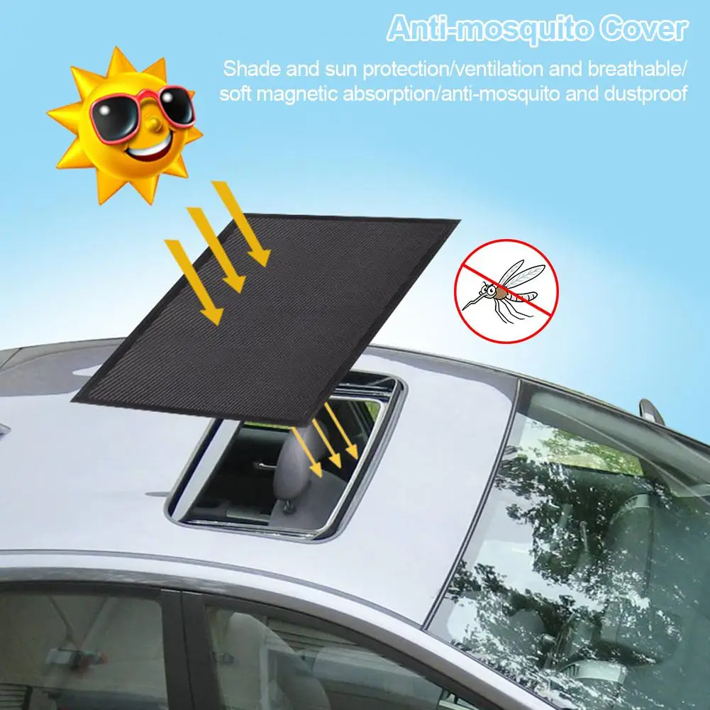 

Car Sun Visor Car Sunroof Sunshade Front Rear Skylight Windshield Glass Roof Shading Net Auto Accessories Automobile Visor