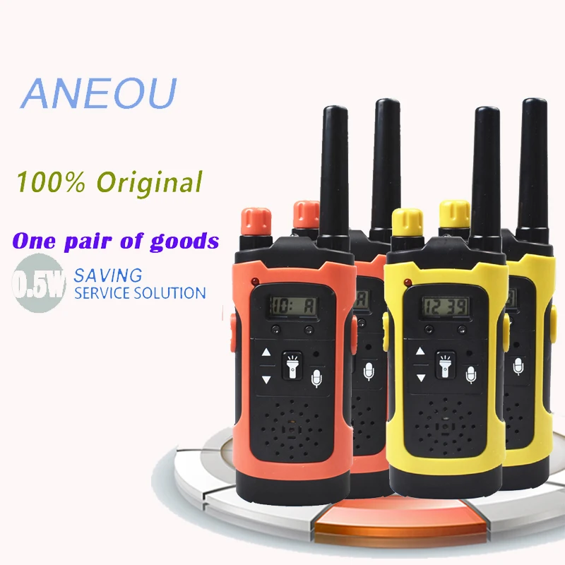 

2PCS New 100% Original Goods Mini ANEOU 2288 Walkie-Talkie Kids Toys Emotional Interaction Parent-child Games For Walkie Talkie