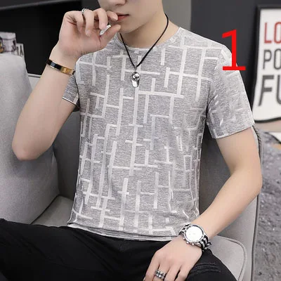 

Sleeve T-shirt men 2020 new summer fun printing casual men's compassionate shirt