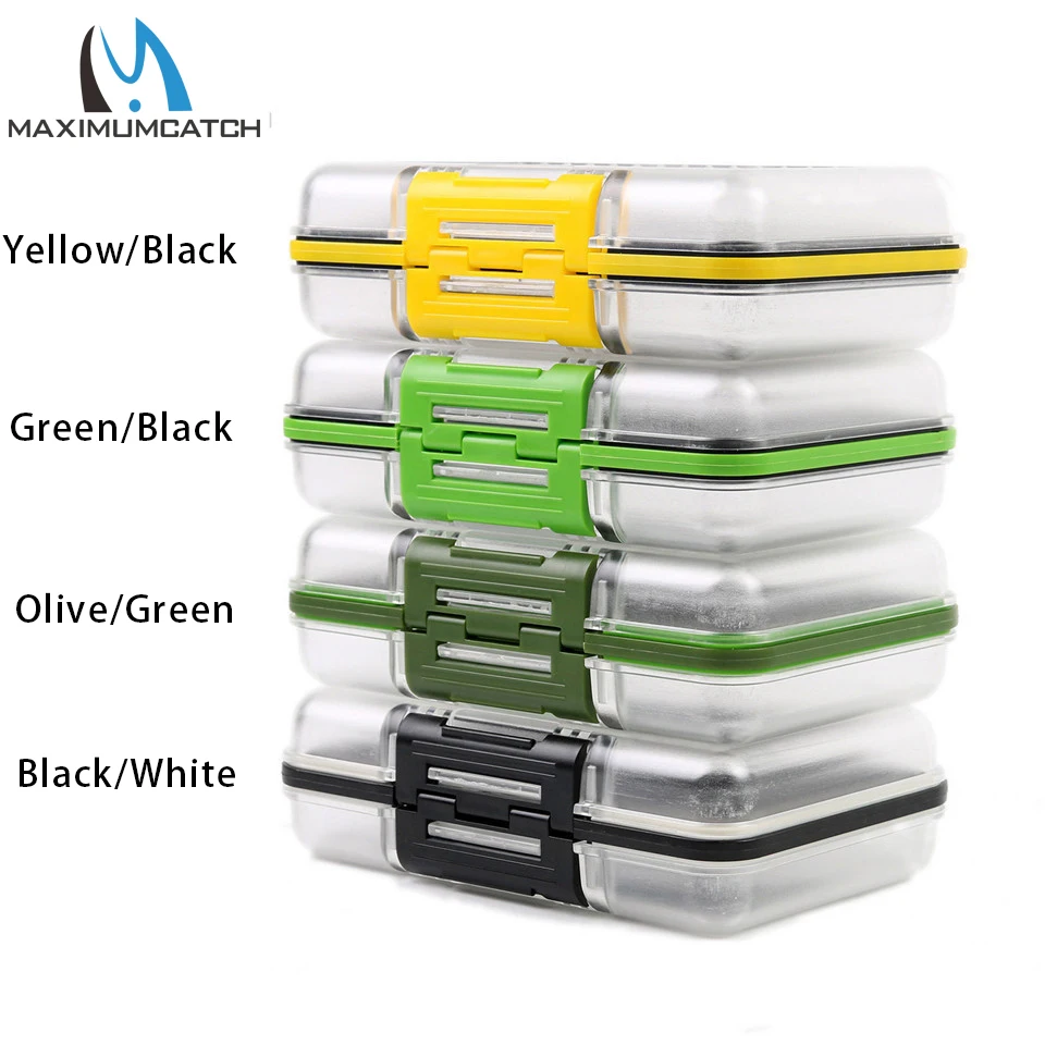 Maximumcatch DIN Fly Fishing Box 150*105*45 мм ABS пластик двухсторонняя водонепроницаемая коробка