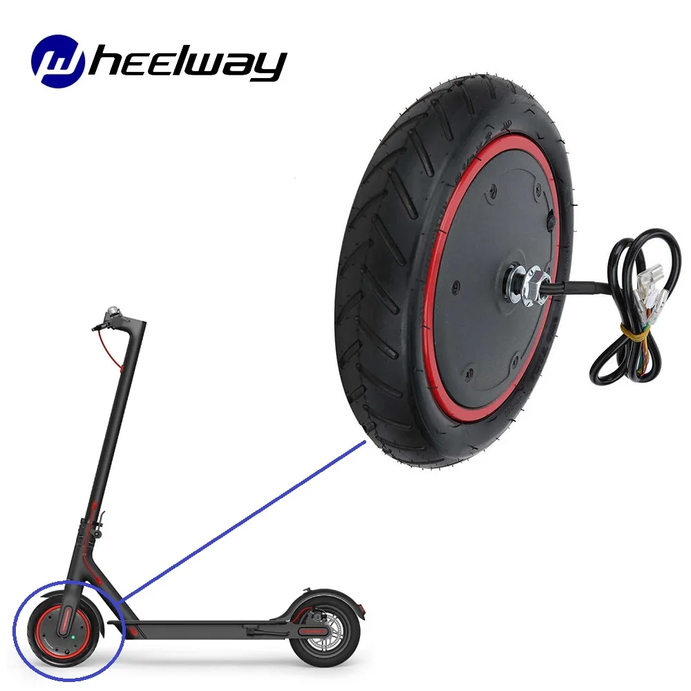 Mi jia M365 PRO 8.5 inch 36V250W350W electric scooter Engine motor pneumatic tire drive wheel front rotor |