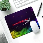 Резиновый коврик для мыши HyperX, прочный Настольный коврик для ПК и игрового компьютера небольшого размера, для клавиатуры, аксессуары для игр, коврик для ноутбука CSGO