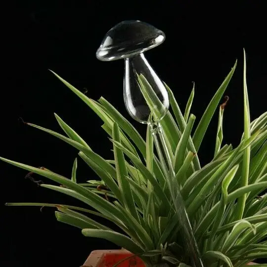

Hot Selling Glass Plant Flowers Water Feeder Self Watering Bird Design Plant Watered 6 Types Multi-style Option