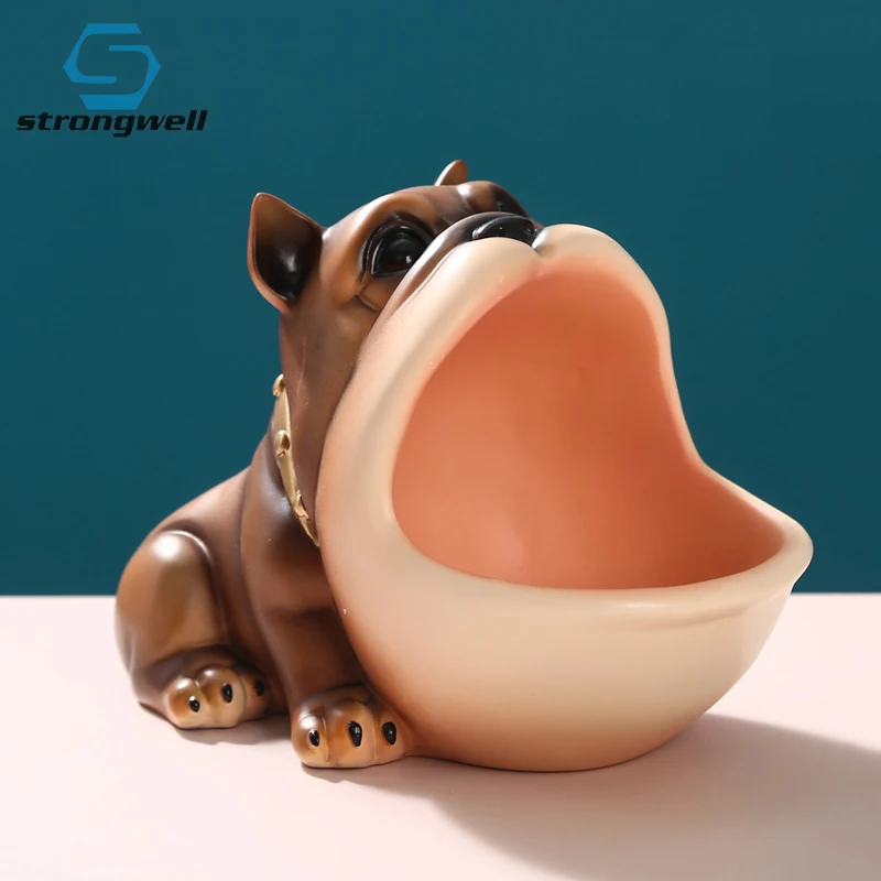 

Strongwell большой орнамент из смолы для хранения в форме животных, домашний декор, фигурки, органайзер для гостиной, украшение для мебели