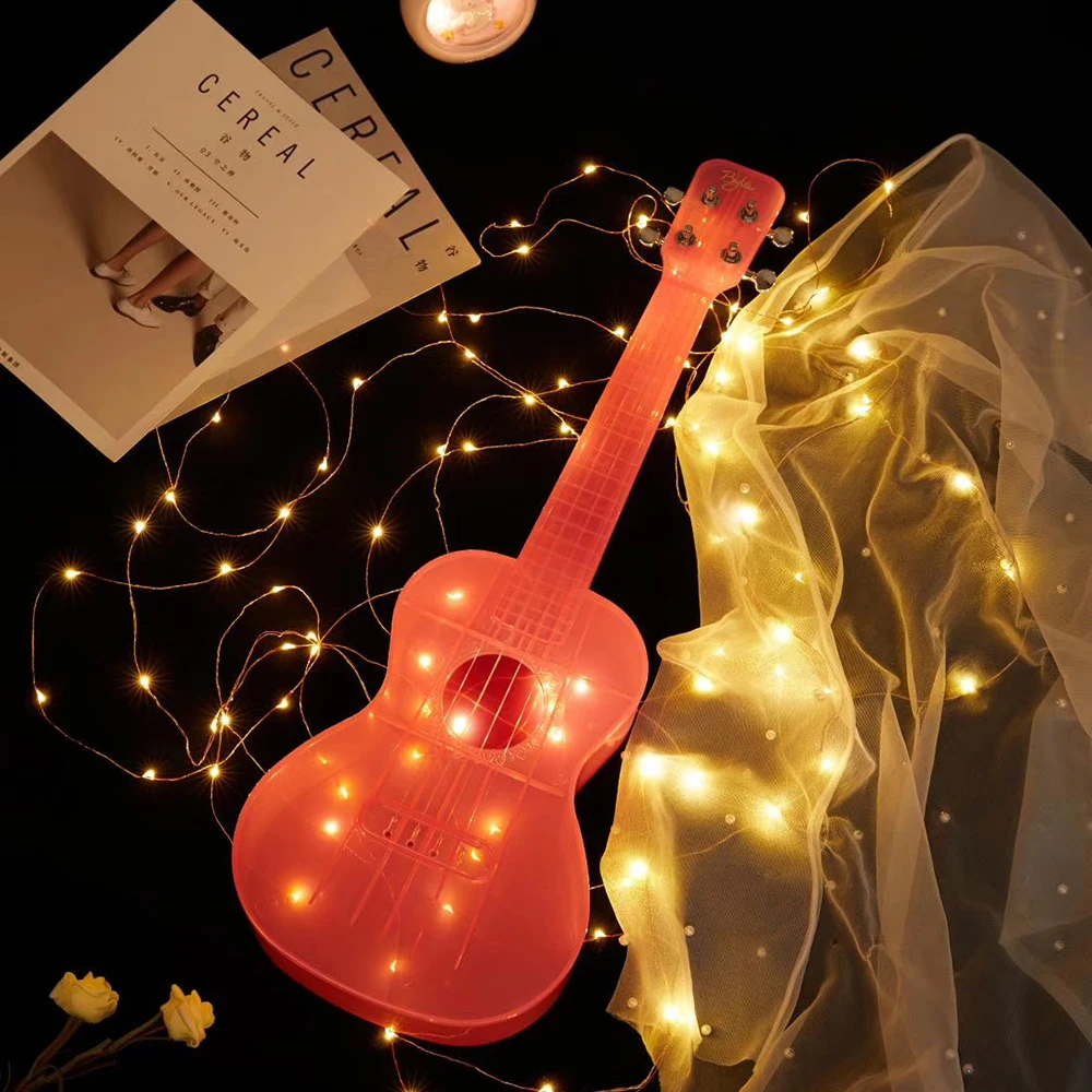 23 дюймовая Хрустальная Гавайская мини гитара в подарок для искусственного АБС