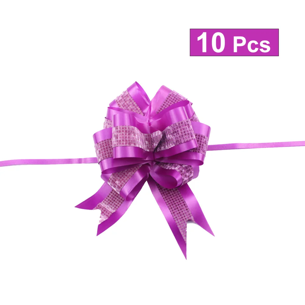 10pcs Bow Ribbon Gift Present Wrapping Tie for Wedding Birthday ) | Дом и сад