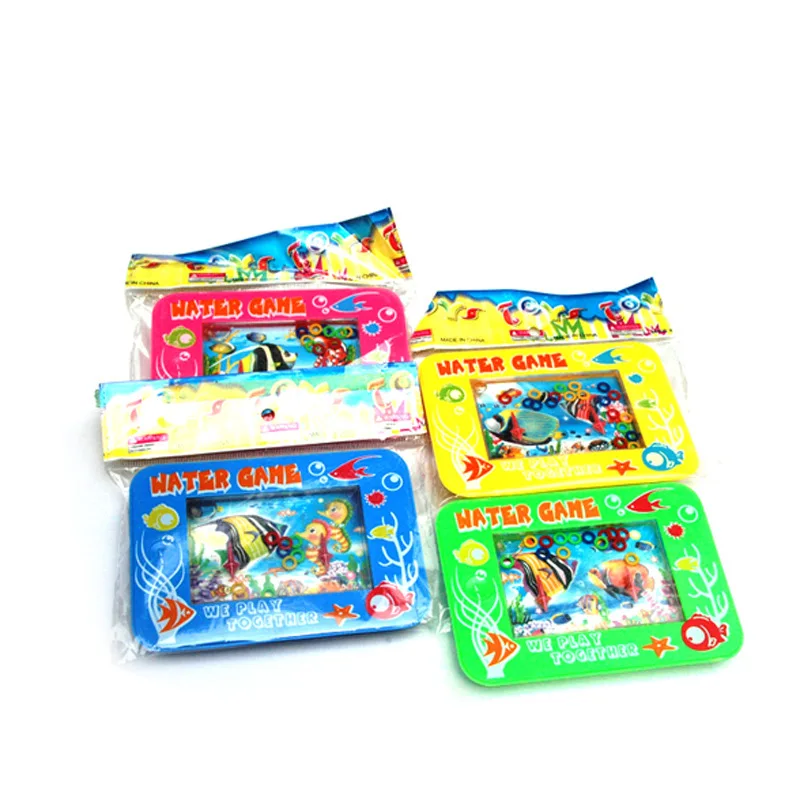 ASSOT Squishy Water Ring Toss Squeeze Toy Child Handheld Game Machine Parent-Child Interactive Antistress Game Toys For Children