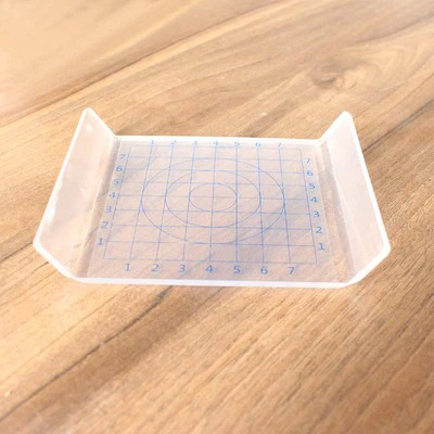 Акриловая пластиковая нажимная пластина ручной инструмент светильник глина