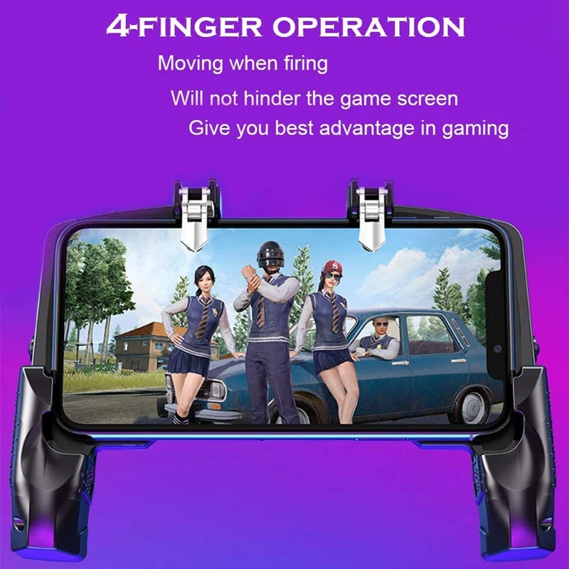 Мобильный игровой контроллер для PUBG/Call of Duty Buttons L1R1 шутер Джойстик Геймпад iPhone и