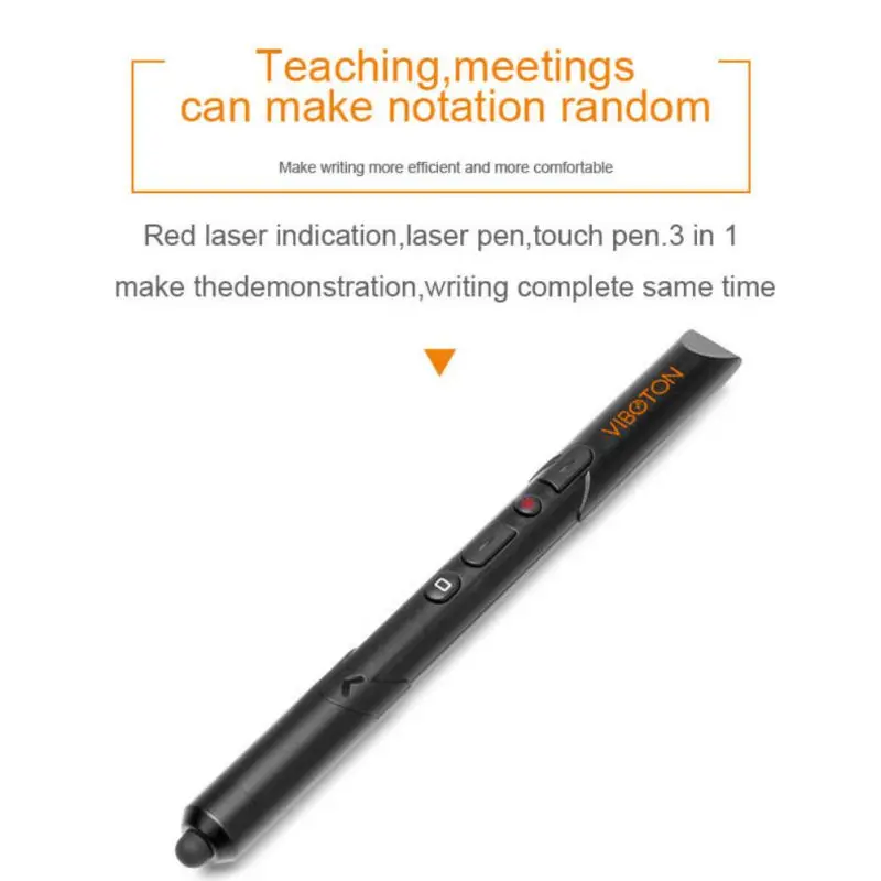 New Office Presentation Remotes Capacity Pen RF 2.4Ghz 50M Wireless Presenter Light Pointers Remote Control | Электроника